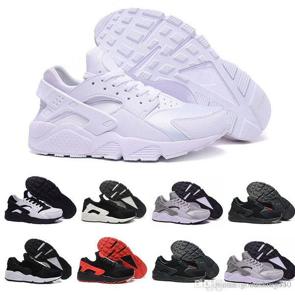 Men Women Huarache IV 4 Running designer Shoes Grey Red Green Triple black white Blue Classicl Trainers Sport Athletics Sneakers