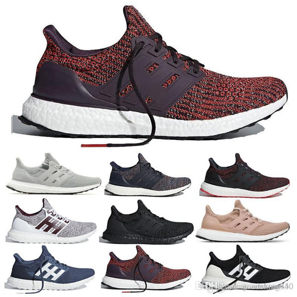 2019 High Quality Ultraboost 19 3.0 4.0 Run ning Shoes Men Woen Ultra Boost 5.0 Runs White Black Athletic Designer