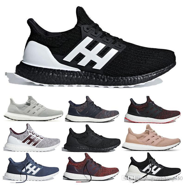 Ultra boost Running Shoes 3.0 4.0 Men Women Stripe Balck White Oreo Designer Sneakers Ultraboost Sport Shoes Trainers Size 36-45