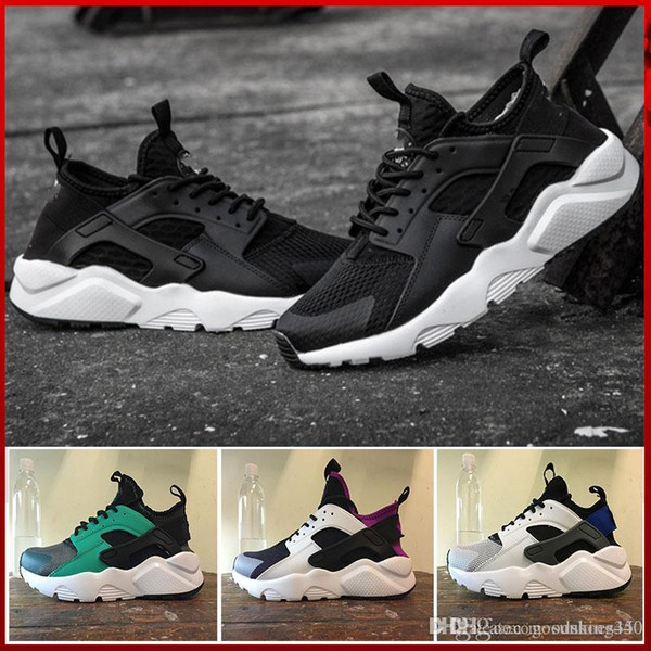 2019 Triple White Black Huarache 4.0 1.0 Running Shoes Classical red men women Huarache Shoes Huaraches Trainer sports Sneakers 36-45