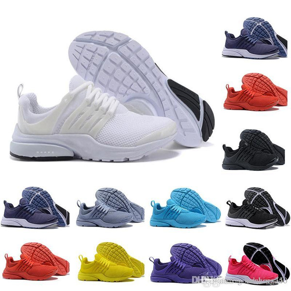 2019 React Presto men women running shoes triple black Rabid Panda Breezy Thursday Brutal Honey mens trainer breathable sports sneakers