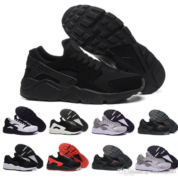 2019 Huarache 1.0 4.0 Running Shoes Ultra Stripe Balck White Oreo Sport Shoes Huaraches For Women Men Designer Sneakers Trainers 36-45