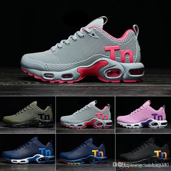 Original Womens men Mercurial Tn Plus Running Shoes Chaussures Femme Tn Designer Sneakers Kpu Leather Woman Sport Trainers Mesh Shoe 36-40