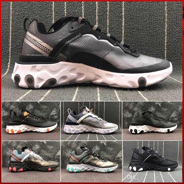 Epic React Element 87 Undercover running shoes for men women Royal Tint Sail VOLT RACER PINK black mens trainer breathable sports sneakers