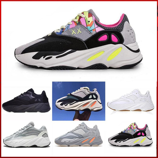 700 Wave Runner Mauve Running Shoes Men Women New Inertia Static 2019 Best Quality Kanye West Sports Designer Sneakers With Box