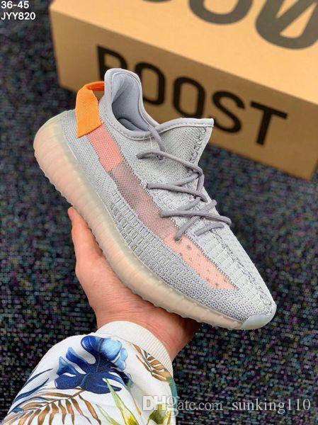 Kanye West v2 3.0 Men Desinger Running Shoes Women Trainers Zebra Static Black Bred Cream White Sesame Best Sports Sneakers 36-46