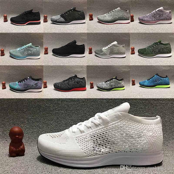 2018 RACER Casual Shoes For Women & Men ,High Quality Breathable fashion Sport shoes Balck Grey athletic Sneakers size 36-45