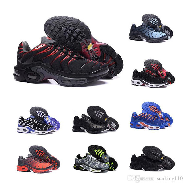 2019Top Cheap Mens Womens Shoes Rainbow Green TN Ultra Sports Requin Sneakers air Caushion Running shoes 36-46