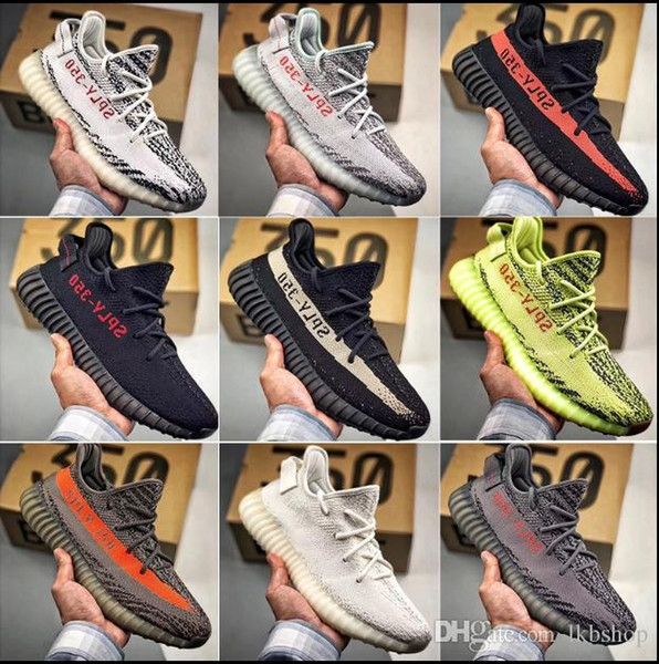 Sesame Butter Blue Tint Zebra Men Women Running Shoes Sport Kanye West sply Beluga designer shoes Sneakers