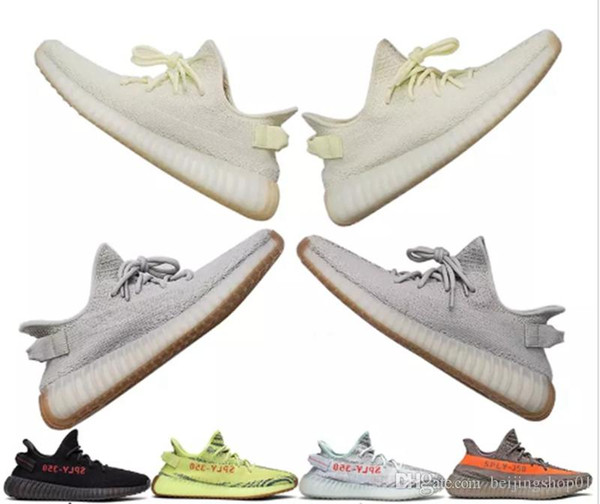 2019 new High-quality sesame oil ice yellow 36-46 designer shoes blue coloring Sply black red male and female running shoes