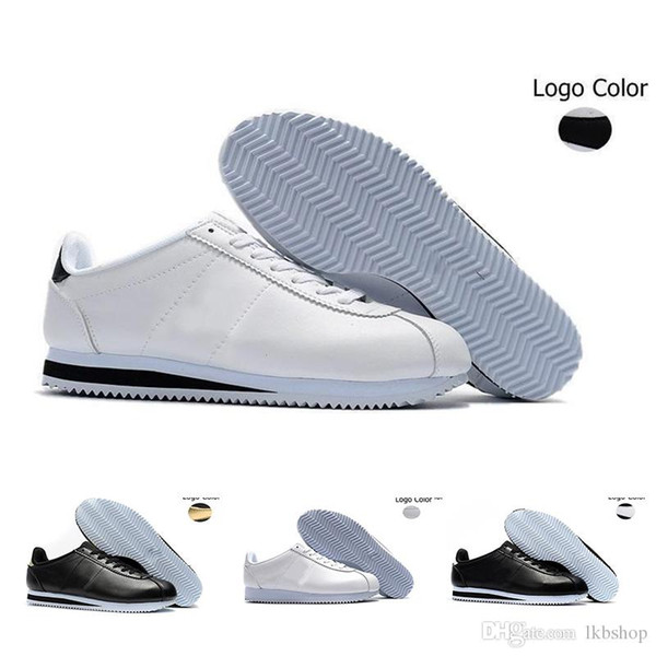With BoxDORP SHIPPING Hot new brands Casual Shoes men and women cortez shoes leisure Shells shoes Leather fashion outdoor Sneakers size 7-12