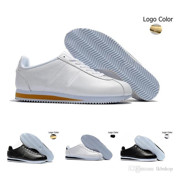 2019DORP SHIPPING Hot new brands Casual Shoes men and women cortez shoes leisure Shells shoes Leather fashion outdoor Sneakers size 36-44