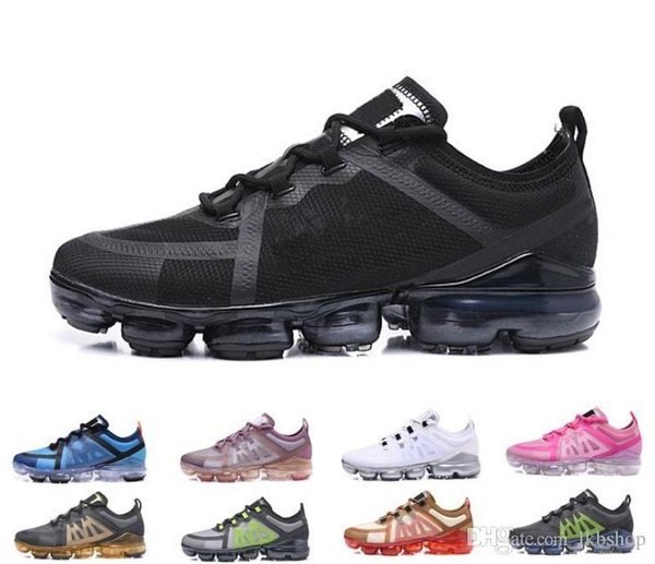 2019 New Run Mens Women Running Shoes Fashion Cheap TN PLUS Triple Black White Blue Gold Lightweight Breathable Designer Sports Shoe