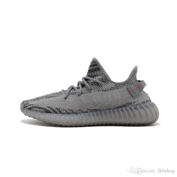 2018high quality sneaker new cream running shoes grey orange striped zebra long black red quality sneaker 5-12