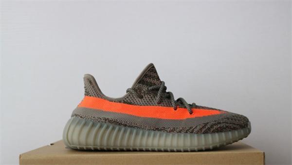 Special price350 sneaker new kanye xi running shoes grey orange striped zebras grow black red mass color quality sneakers 36-46