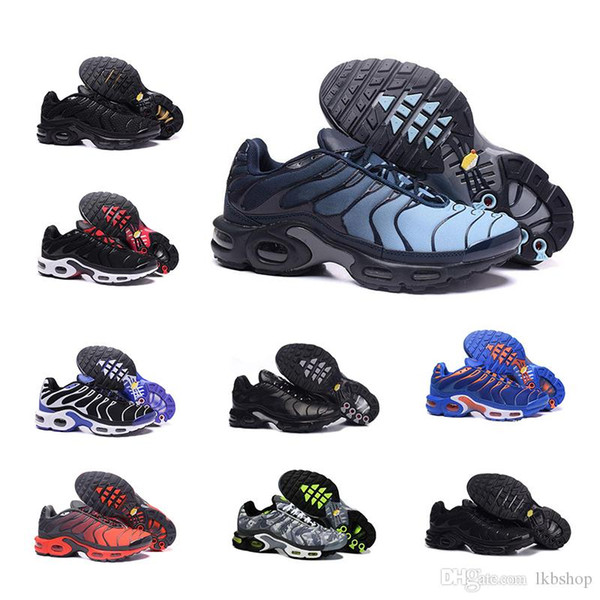 2018 Men's TN casual shoes Comfortable Breathable Mesh PLUS Design Top Quality Women's TN casual shoes Size uk10