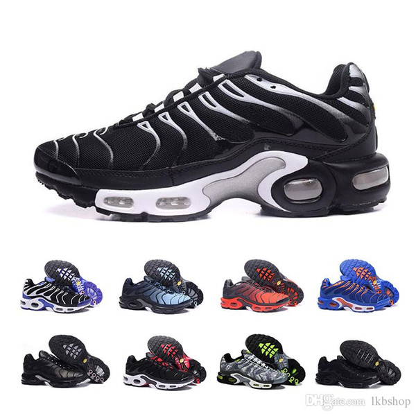 2019 Men's TN casual shoes Comfortable Breathable Mesh PLUS Design Top Quality Women's TN casual shoes Size uk11