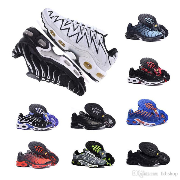 2019 Men's TN casual shoes Comfortable Breathable Mesh PLUS Design Top Quality Women's TN casual shoes Size uR40