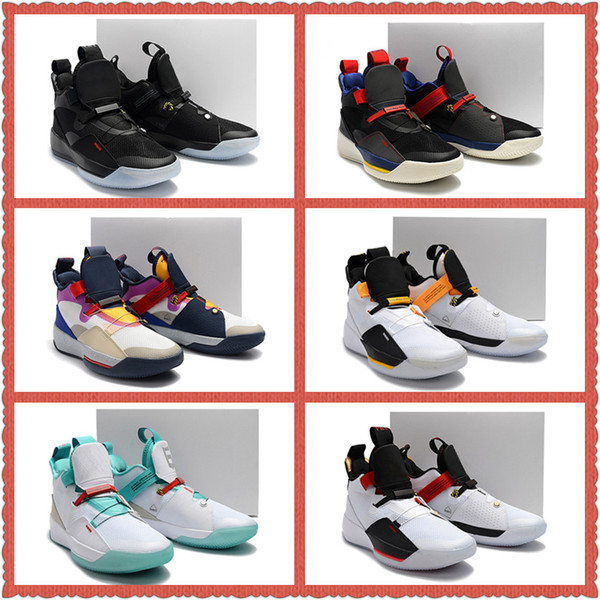 Presale Brand 33 Men Basketball Shoes XXXIII Tech Pack Future of Flight Visible Utility Blackout Guo Ailun PE Mens designer Sports Sneakers