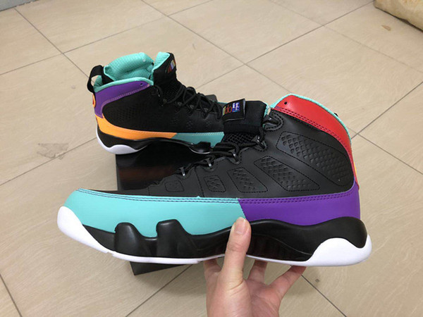 2019 New 9 Dream It Do It Outdoor Shoes for men black university red dark concord 9s designer Trainers size 8-13