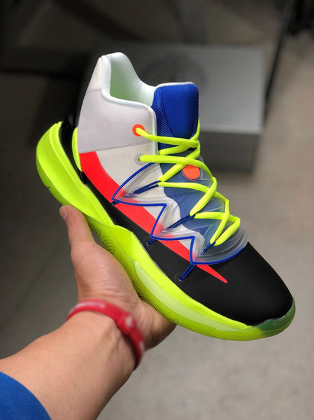 Newest ROKIT Kyrie5 All Star Multi-Color Mens Outdoor Sports Shoes Iring 5s Men Designer Trainer with box