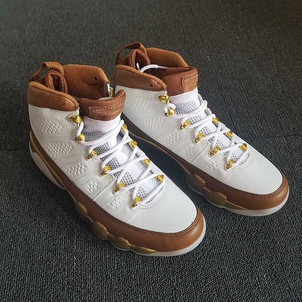 2018 New Arrival 9 Mop Melo Champagne gold men basketball shoes 9s mens melo baskets sports trainers shoe sneakers 302370-122