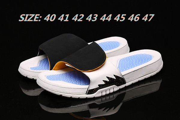 Good Quality Hydro 5 V men slippers Black Blue White summer sandals World Cup Mens Sports shoes new style fashion mens roxy size 8-13