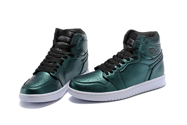 New Arrival 1 High Space Jam Men Women Dark Green Basketball Shoes 1s Sneakers new colorway Outdoor Trainers Mens running Shoes