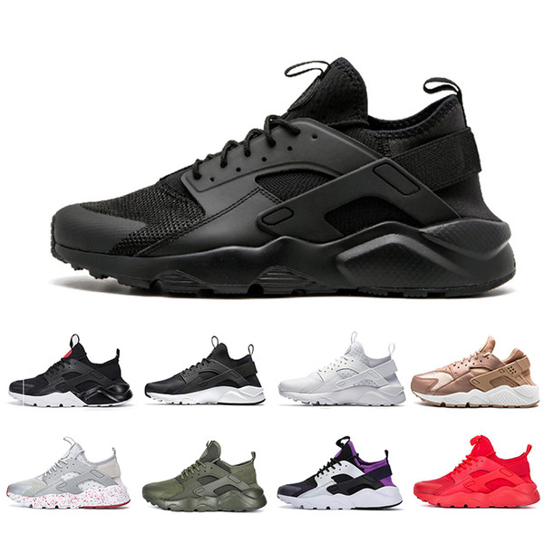 New Style Huarache 1.0 4.0 Running Shoes Men Women Khaki Mint Green Balck White blue Mens Sports Athletic Designer Sneakers Trainers