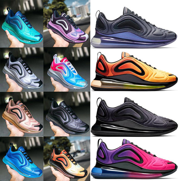 2019 Summer Mens Trainers Sunset Sea Forest Pink Sea Sunrise running shoes for men women GARBON GREY Team Crimson designer sports sneakers