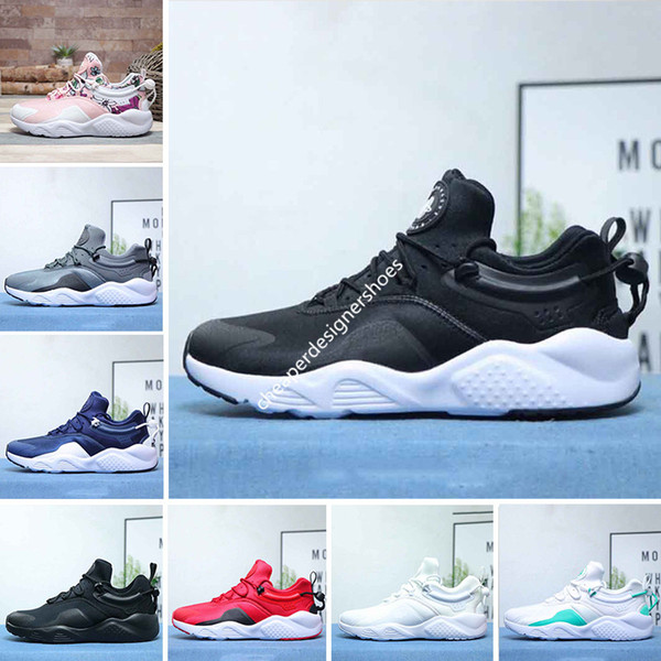 New Arrival Huarache 8.0 Running Shoes For Men Women All Black White Dark blue Grey Watermelon Powder flower Mens Trainers Sports Sneakers