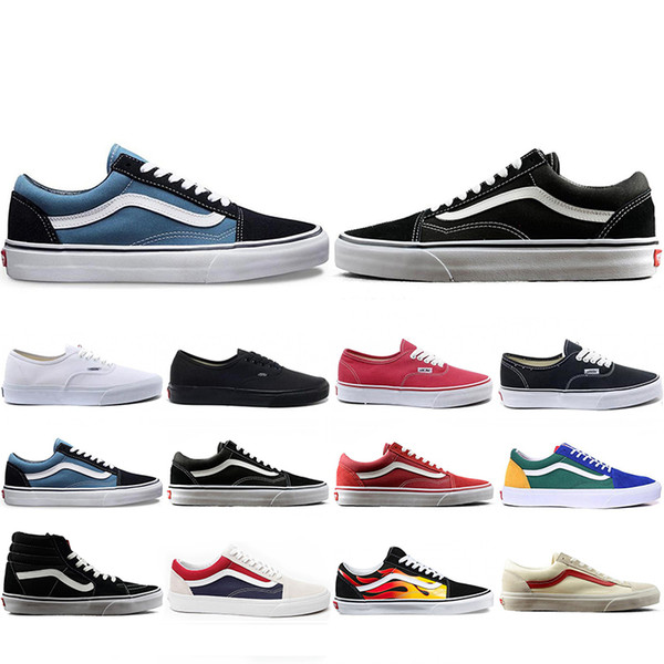 Top Sale Van OFF THE WALL old skool FEAR OF GOD For mens womens canvas sneakers YACHT CLUB MARSHMALLOW fashion skate casual shoes