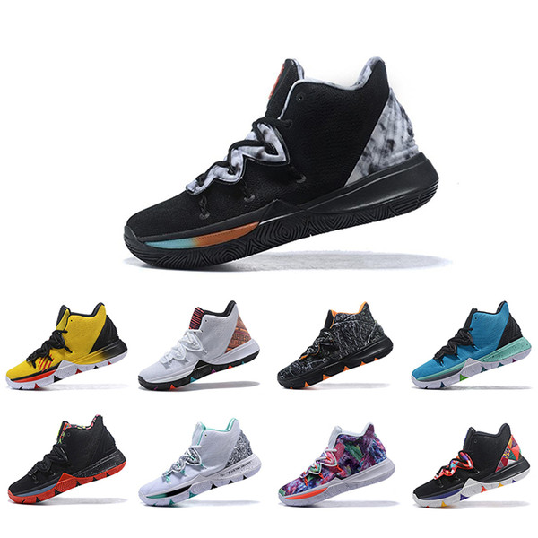 Hot Sale Irving Limited 5 Men Basketball Shoes 5s Black Magic for Kyrie Chaussures Mens Trainers Designer Sports Sneakers Size 40-46