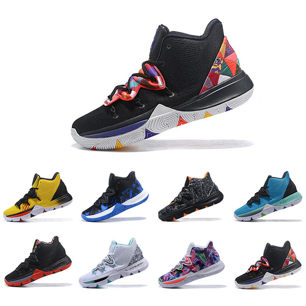 NEWs 2019 Irving Limited 5 Men Basketball Shoes 5s Black Magic for Kyrie Chaussures Mens Trainers Designer Sports Sneakers Size 40-46