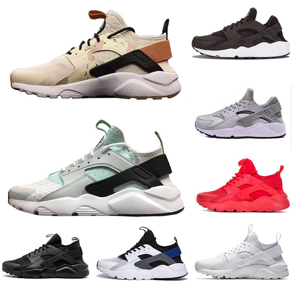 Top Fashion Huarache 1.0 4.0 Running Shoes Men Women Khaki Mint Green Balck White Red Mens Sports Athletic Designer Sneakers Trainers