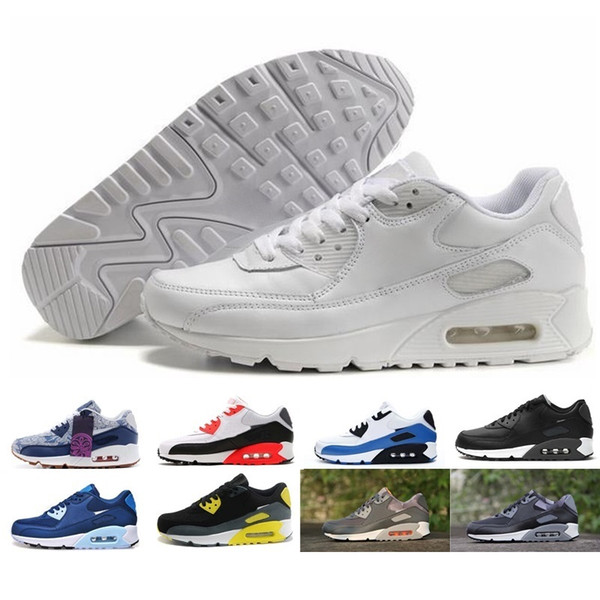2018 Hot Sale Cushion 90 casual Shoes Men 90 High Quality New casual Cheap Sports Shoe Size 40-45