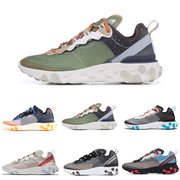 Casual Shoes Hot Original Epic Undercover Breathable mesh yarn Women Mens Free ship Size US 5.5-11 React Element 87