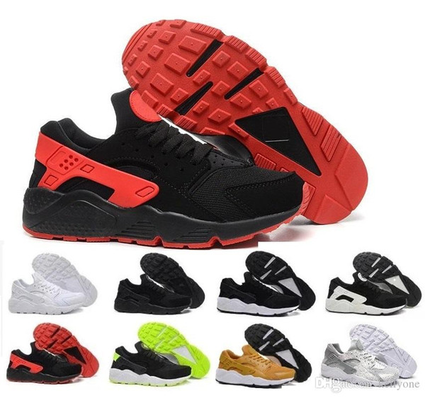 2016 AIR HUARACHE 1 I Runnning shoes For Women & Men,Green Red High Quality Sport Shoes Cheap Huaraches Trainers Athletics Sneakers 36-45