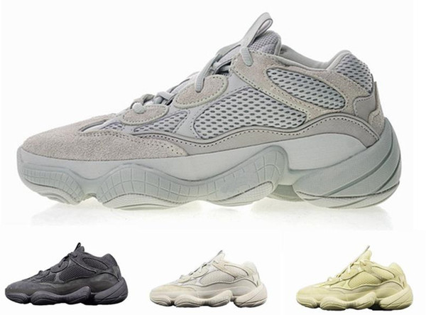 with box 2019 new 500S DR Kanye West Wave Runner Sneakers Running shoes Black Athletic Sneaker Outdoor boots size EUR36-EUR46 lzdboss