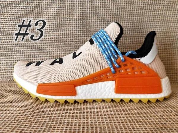 2018 NEW Pharrell Williams Human RACE R1 R2 XR1 HU N*D Trail Mens Designer Sports Running Shoes for Men Sneakers Women Casual Trainers