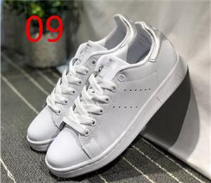 2018 HOT SALE Originals Stan Smith Shoes Women Men Casual Leather Sneakers Superstars Skateboard White Blue Stan Smith shoes LZDBOSS