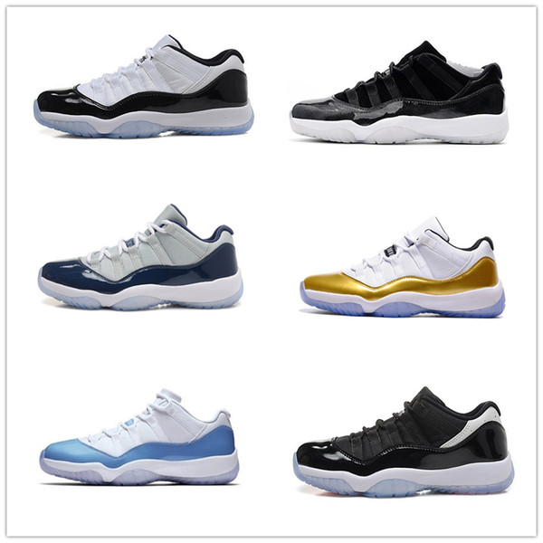 2019 11 Mens 11s Basketball Shoes New Concord 45 Platinum Tint Space Jam Gym Red Win Like 96 XI Designer Sneakers Men Sport Shoes zz005