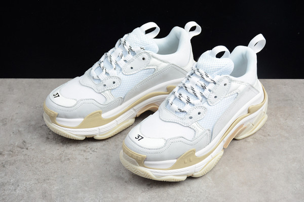 2019 New arrival-Ba&lenciaga MG Triple S 17FW running basketabll shoes womens & men original outdoor sneakers size 36-45 z024