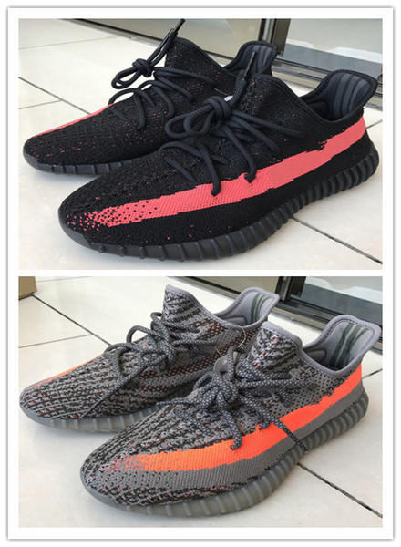 2019 new 350 V2 Black Running Shoe Beluga 2.0 Static GREEN Zebra Cream White With Box West Designer Shoes Men Sport Sneakers size5-13 v006