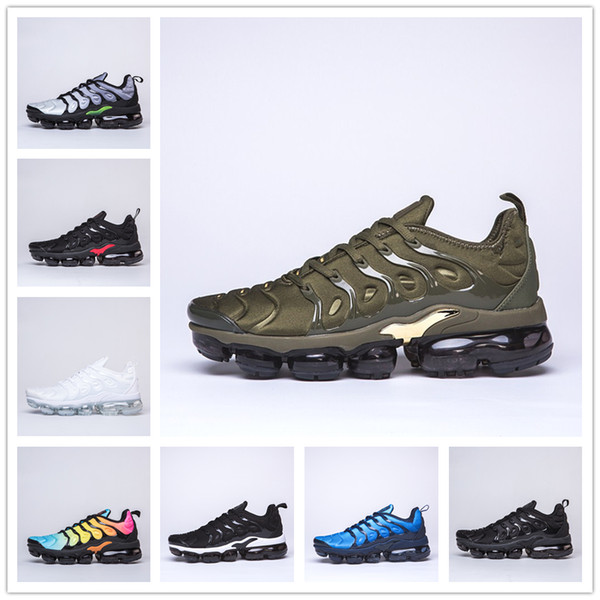 2019 TN Plus Game Royal orange USA Tangerine mint Grape Brown Volt Hyper Violet trainers Sports Sneaker Mens women Designer running shoes