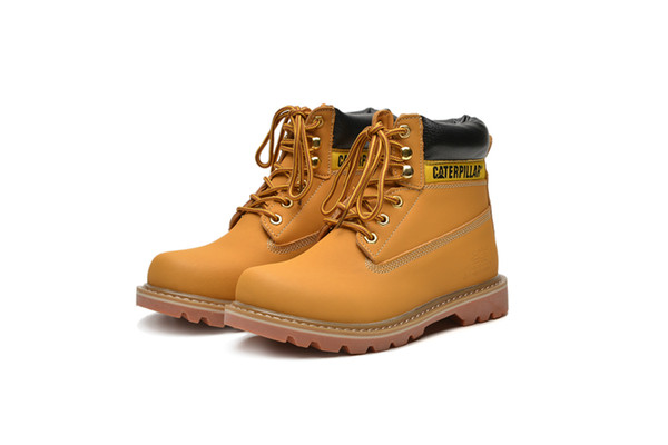 CAT Footwear 441009 Original Shoes ankle boots Mountaineering Shoes Sports Leather outdoor casual shoes for Men Women Waterproof Martin