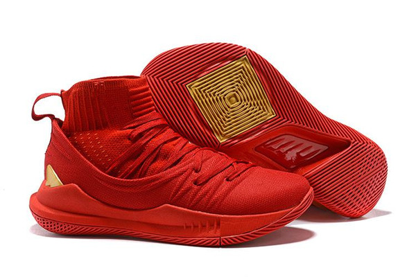 New Designer Shoes Stephen Currys 5 High Basketball Shoes Steph 5s Men Gold Championship MVP Finals Sports Training Sneakers