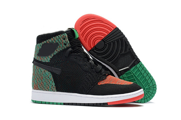 New 1 Gatorade Basketball Shoes Men Blue BHM OG G8RD Fly Line 1s I Mike UNC High Skateboard Sport Authentic Homme Shoe wholesale o30251