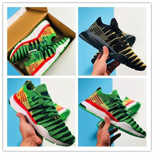 Wholesale 2019 Limited Collaboration Dragon Ball Z EQT Support Mid ADV PK Shenron Men Women Runnning Shoes Green Black Sports Sneaker