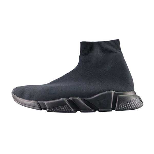 Women Paris Speed Trainer Stretch Knit Socks luxury men shoes Womens Designer Running Sneakers triple white black red blue race runner